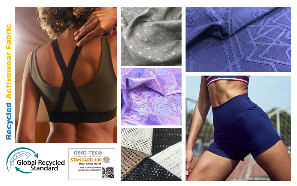China melhor Activewear feito do plástico reciclado em vendas